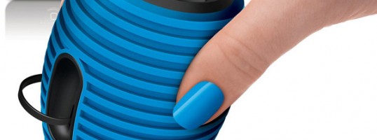 altavoz mano