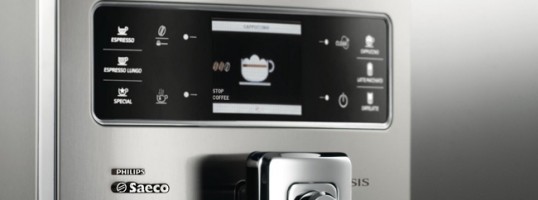Cafetera Xelsis Acero Inoxidable de Philips detalle