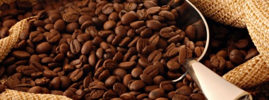saco de granos de café