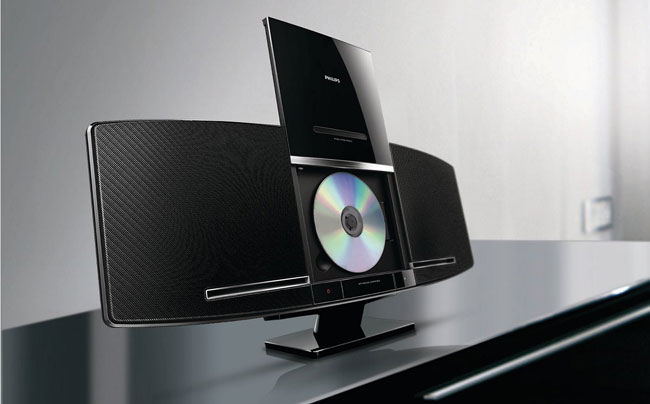 microcadena-Philips microcadena Philips con reproductor de CD
