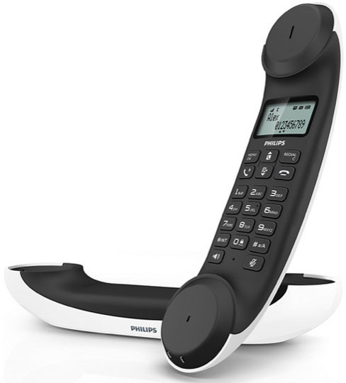 telefono-Philips-Mira-abierto Teléfono inalámbrico Mira de Philips