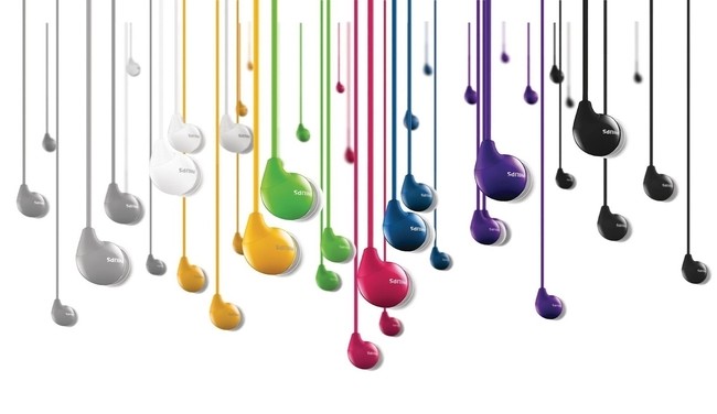 auriculares Philips auriculares Philips de colores