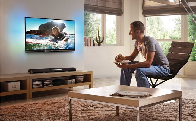 soundbar 5120 de Philips con TV soundbar 5120 de Philips con TV
