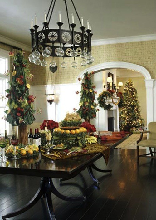 decoración buffet fin de año