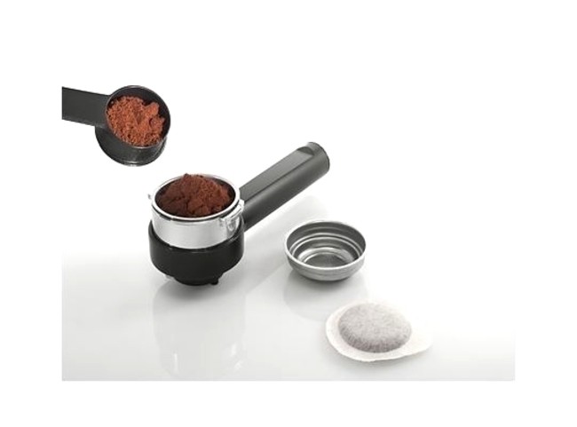 brazo con filtro cafetera espresso Philips