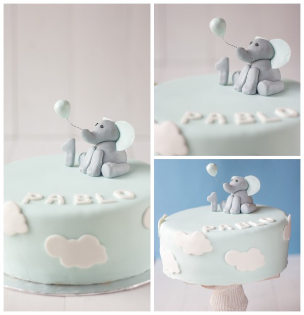 tarta decorada fondant