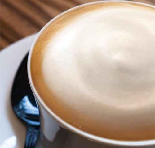 un cafe con leche