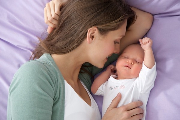 madre y bebe