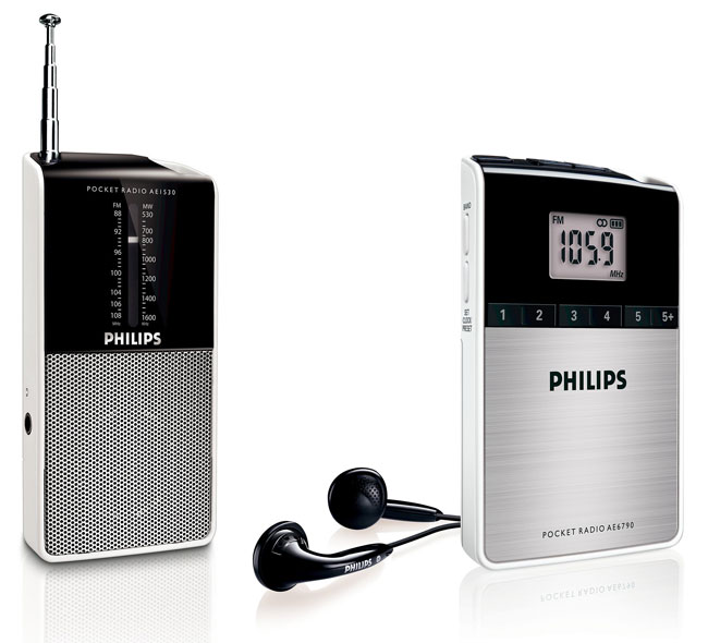 radios de bolsillo Philips
