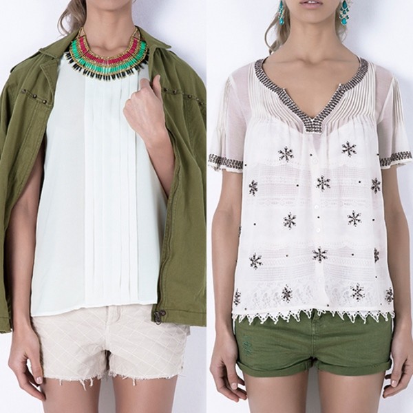 shorts blanco 2013