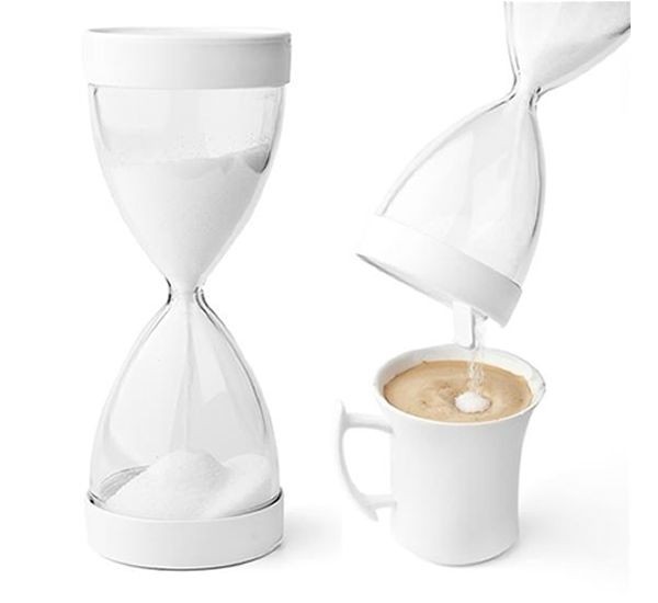 azucarero reloj de arena