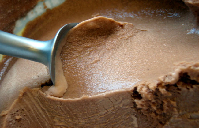 helado casero cremoso