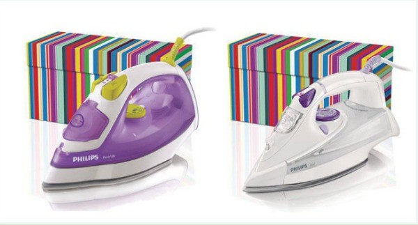 Modelos plancha Philips con caja para almacenaje