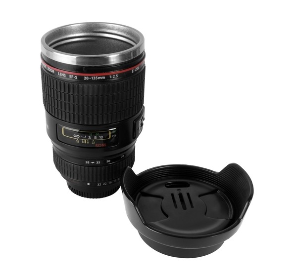 taza termo objetivo foto