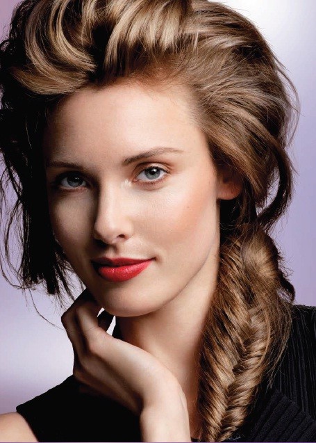 peinado trenza