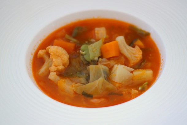 Menú variado y saludable