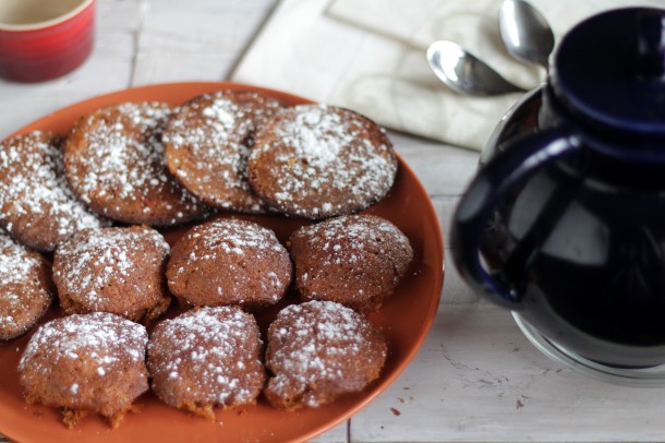 Galletas de zanahoria y café