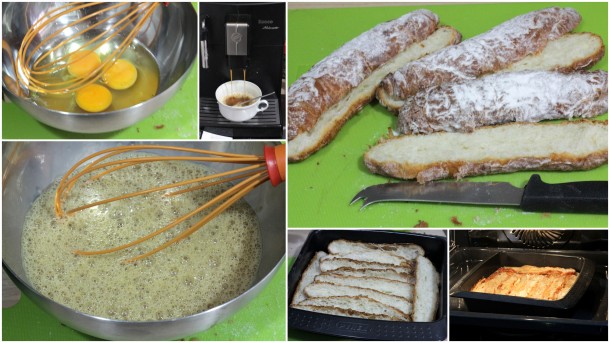 pudding de café con brioche
