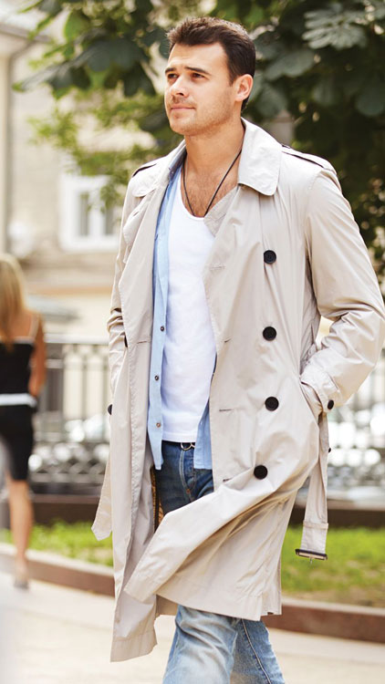 Gabardina de Burberry