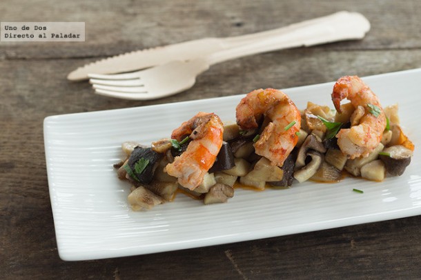receta-langostinos-con-setas