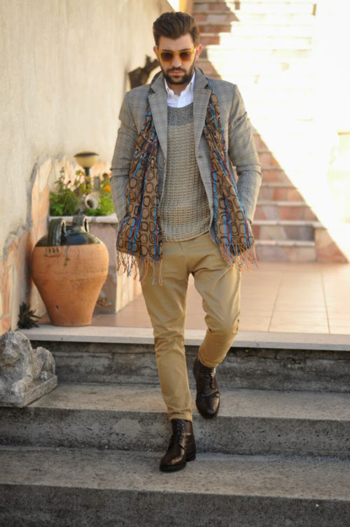 Looks de otoño de bloggers masculinos