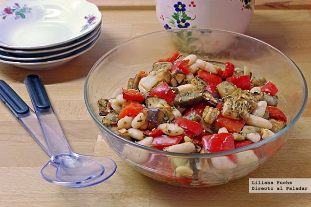 ensalada de alubias