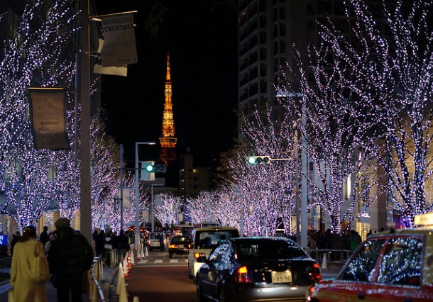 navidad en el mundo japon