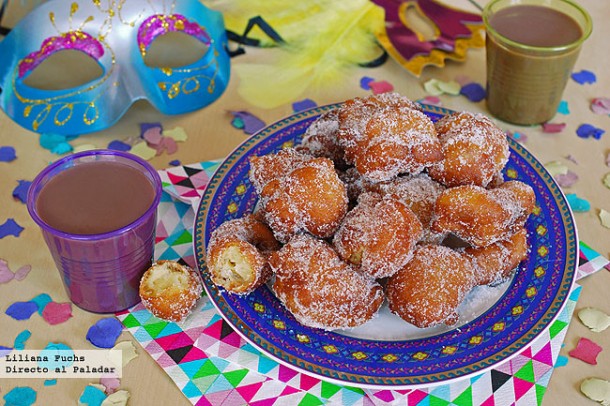 buñuelos dulces de carnaval
