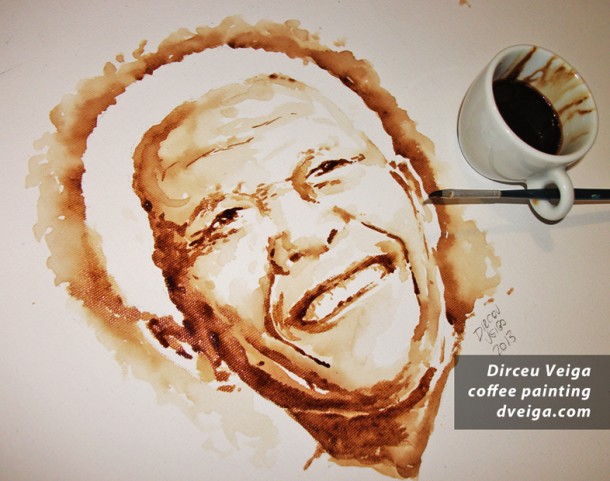 café y arte nelson mandela