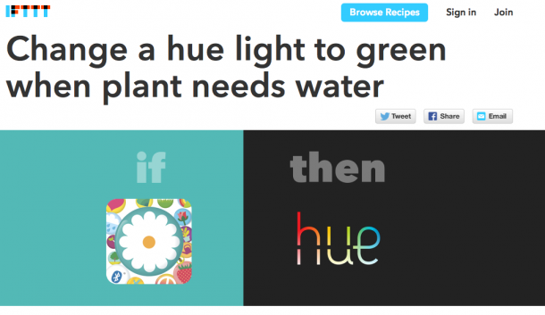receta-regar-hue-ifttt
