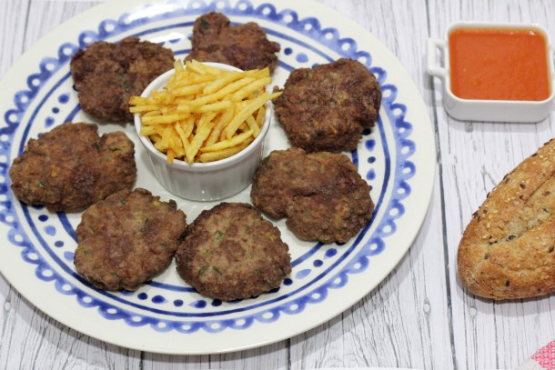 filetes rusos sin grasas con la airfryer