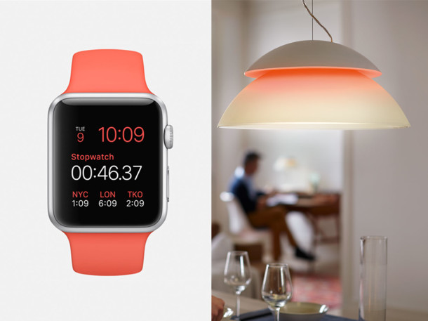 Philips Hue Apple Watch visual