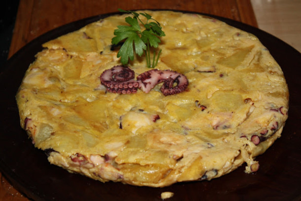 tortilla pulpo a feira