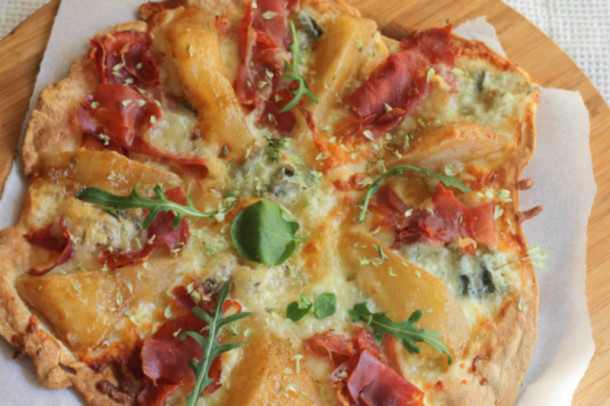 pizza casera tras horneado