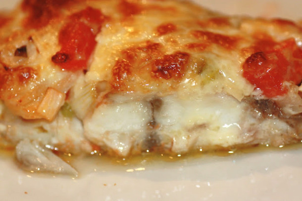pescado mayonesa gratinado