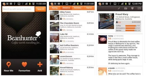 apps para amantes del café
