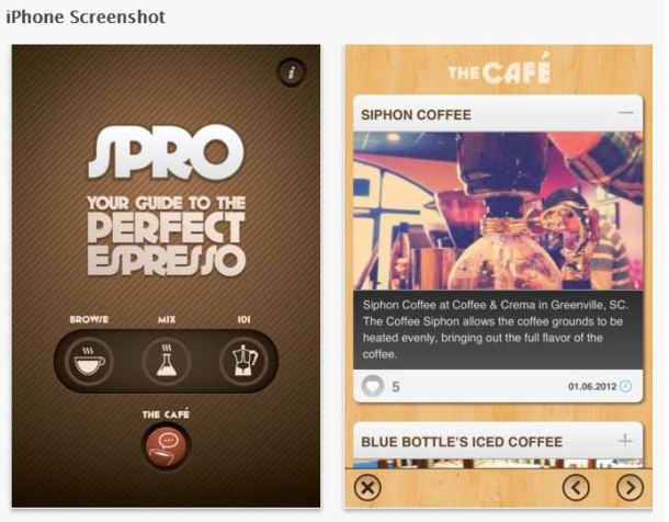 spro app perfect espresso