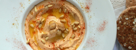receta de hummus fácil