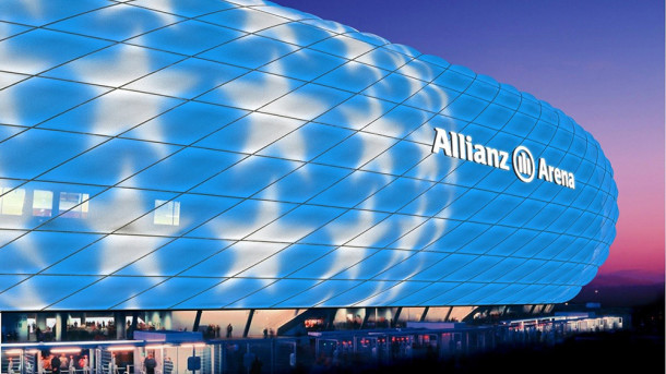 Allianz Arena iluminado por Philips