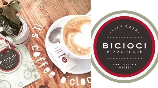 BiciOci cafetería Barcelona café bike friendly