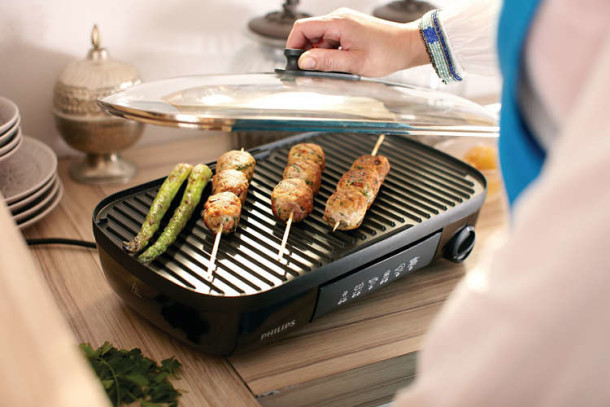 cocina a la plancha o parrilla