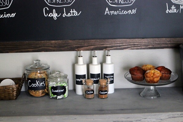 Ideas para decorar tu rincón especial para tomar el café mi ... Como adornar mostradores de cocina