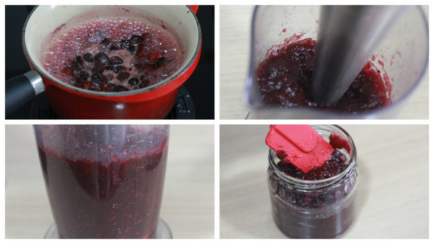 mermelada casera de frutos rojos pasos