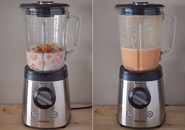 Batido de tarta de zanahoria