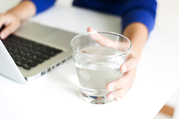 Agua en el trabajo