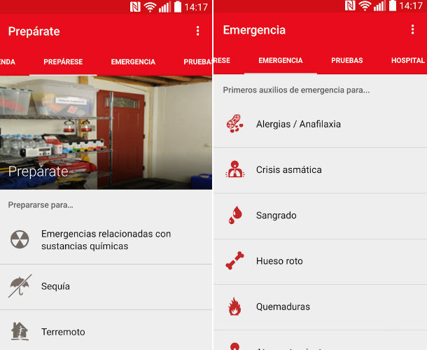 apps de primeros auxilios