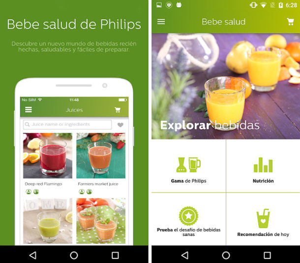 App Healthy Drinks