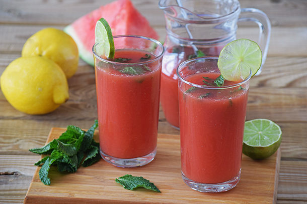 Limonada zumo de sandía