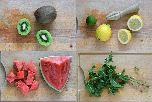 Limonada zumo de sandía