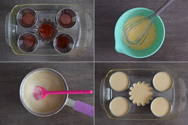 Flan de café